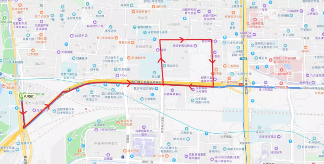 周日"成马",成都公交集团这些公交线路走向有调整!