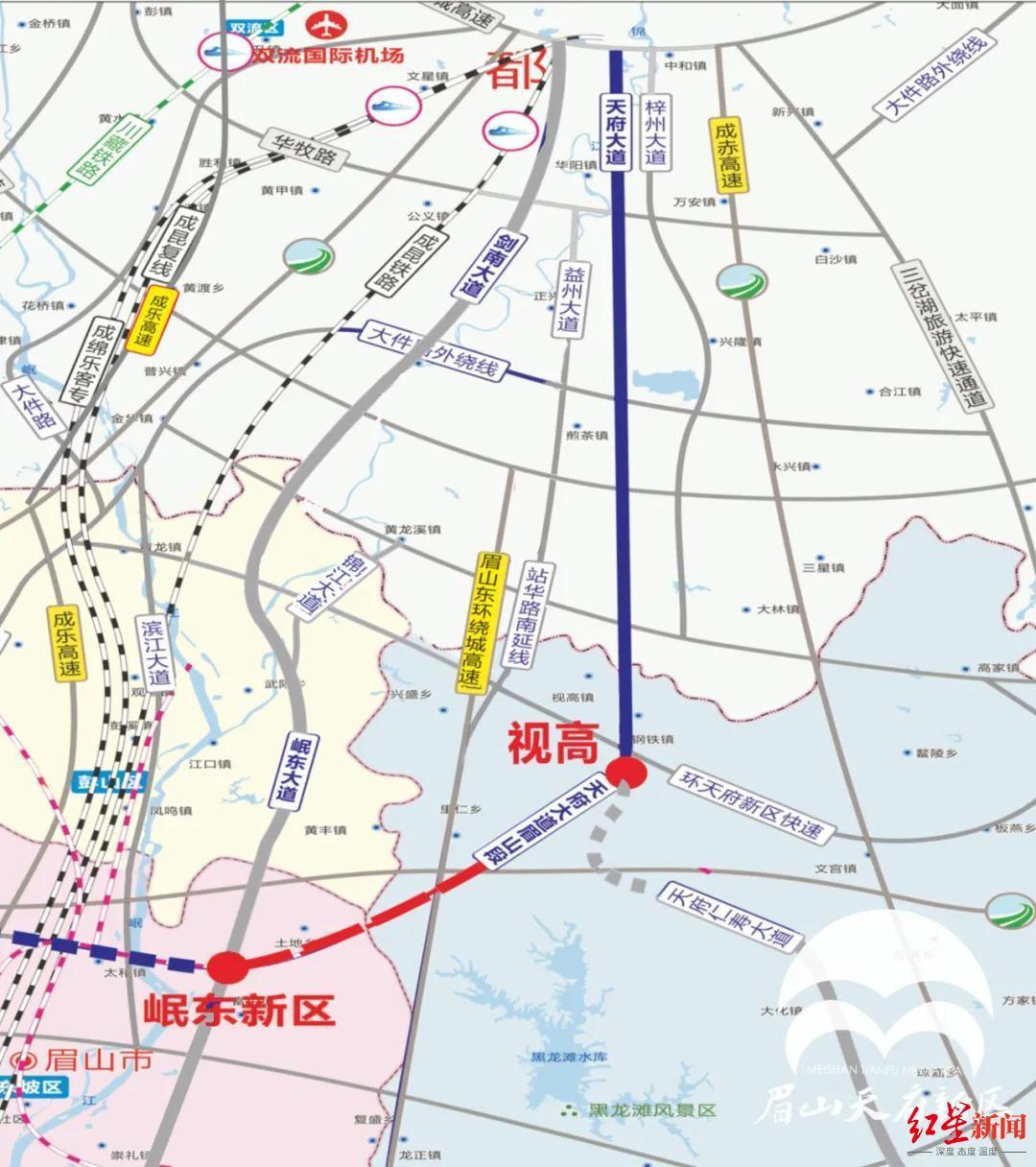 新闻 成都新闻12月24日,红星新闻记者从四川天府新区眉山片区管委会